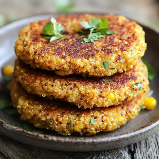 Galettes de Quinoa et Pois Chiches au Curry – Faciles et Savoureuses !